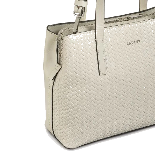 Radley Dukes Place Chalk Weave Medium Multiway Bag - Image 4