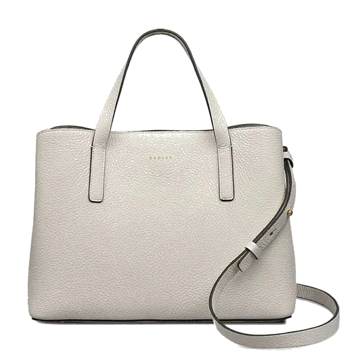 Radley Dukes Place Medium Chalk Leather Multiway Bag - Image 3