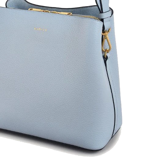 Radley Dukes Place Medium Compartment Smoke Blue Cross Body Bag - Image 4