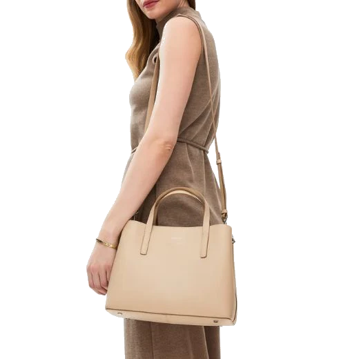 Radley Dukes Place Stone Leather Medium Zip Top Multiway Bag - Image 6