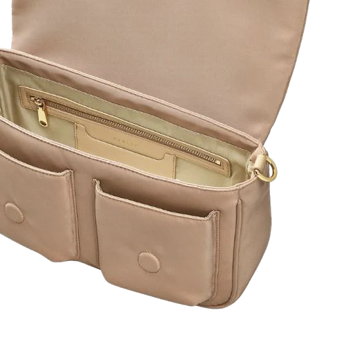 Radley Guildford Grove Medium Flapover Cross Body Bag in Stone - Image 3