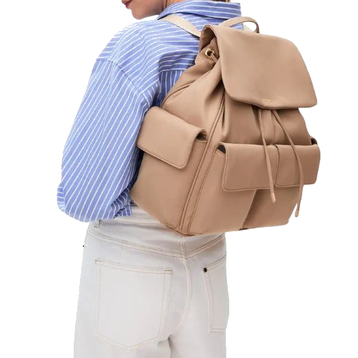 Radley Guildford Grove Medium Stone Flapover Backpack - Image 5