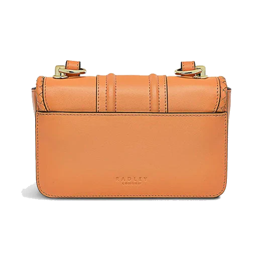 Radley Hanley Close Apricot Mini Flap Over Bag - Image 2