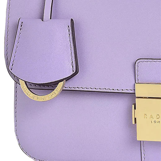 Radley Hanley Close Lavender Shoulder Bag - Image 3