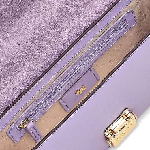 Radley Hanley Close Lavender Shoulder Bag - Image 4