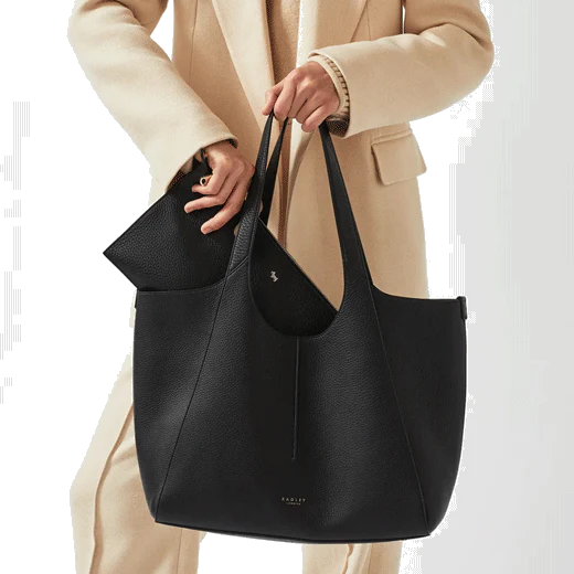 Radley Hillgate Place Black Leather Large Tote Bag - Image 6