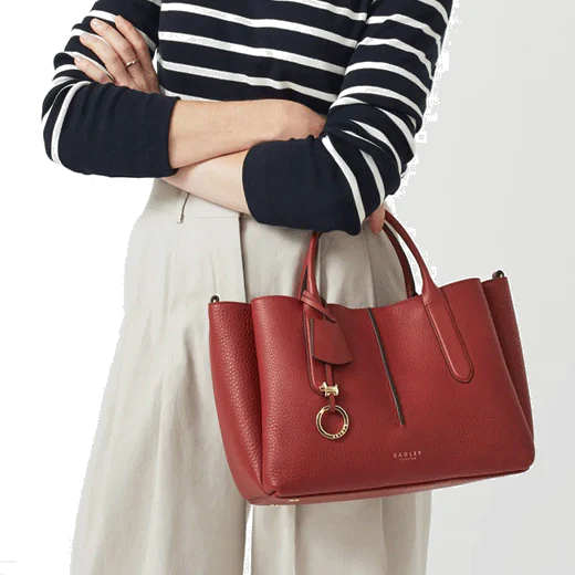Radley Hillgate Place Rust Medium Grab Multiway Bag - Image 3