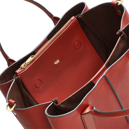 Radley Hillgate Place Rust Medium Grab Multiway Bag - Image 4