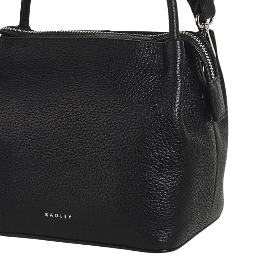 Radley Ivydale Road Small Black Zip-Top Cross Body Bag - Image 4