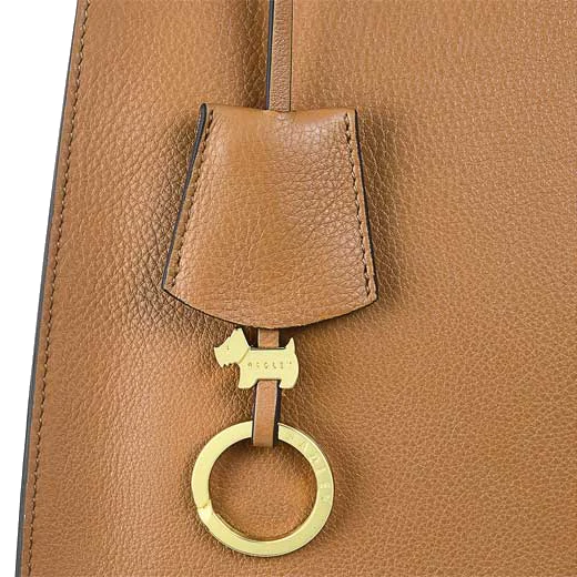 Radley Light Brown Cuba Street Twist Medium Shoulder Bag - Image 4