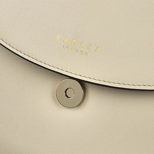 Radley Light Grey Liverpool Street 2.0 Medium Flapover Cross Body Bag - Image 4