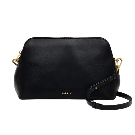 Radley Liverpool Street 3.0 Black Leather Cross Body Bag