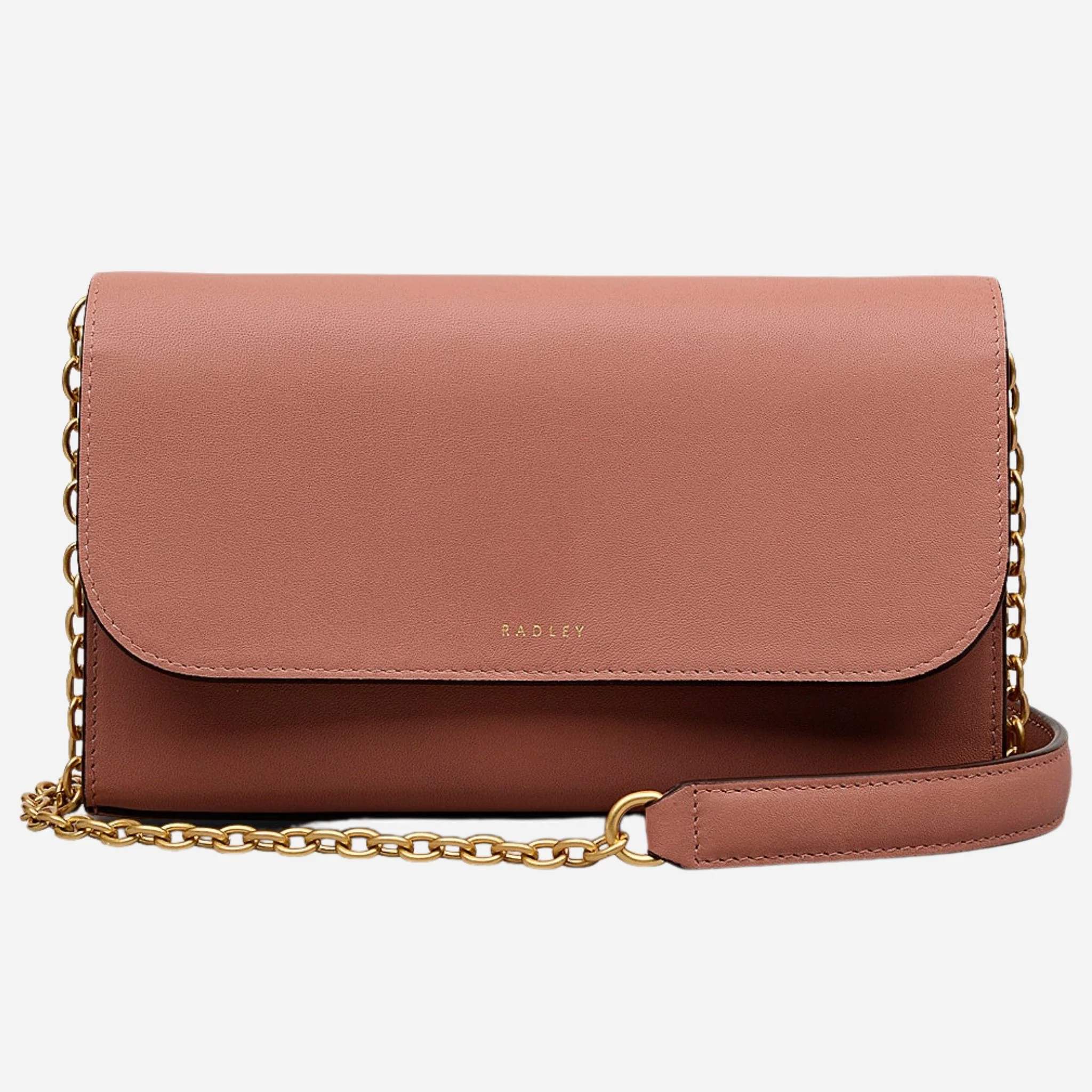 Radley Lynton Road Carnation Leather Wallet On a Chain