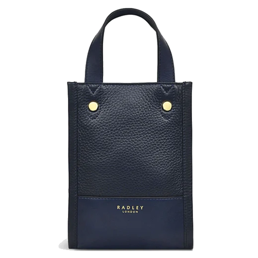 Radley Montgomery Square Ink Leather Cross Body