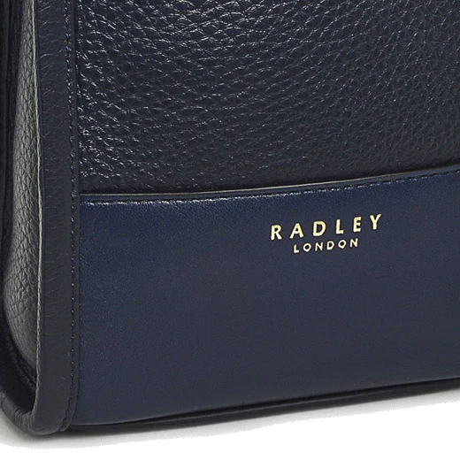 Radley Montgomery Square Ink Leather Cross Body - Image 4