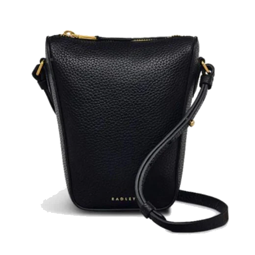 Radley Oak Street Black Medium Phone Cross Body Purse