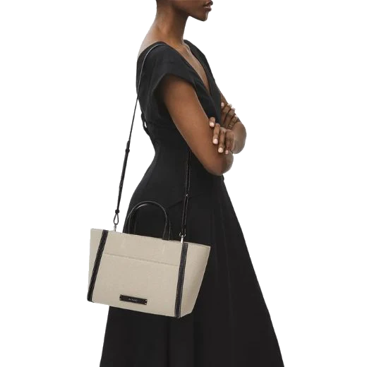 Radley Oak Street Canvas Natural Medium Ziptop Grab Bag - Image 6