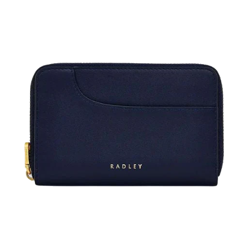 Radley Pockets Evanfall Blue Medium Zip Around Purse