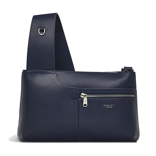 Radley Pockets Icon Dark Blue Small Cross Body Bag