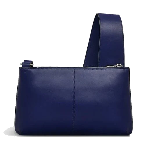 Radley Pockets Icon Evenfall Blue Leather Zip Top Crossbody Bag - Image 2