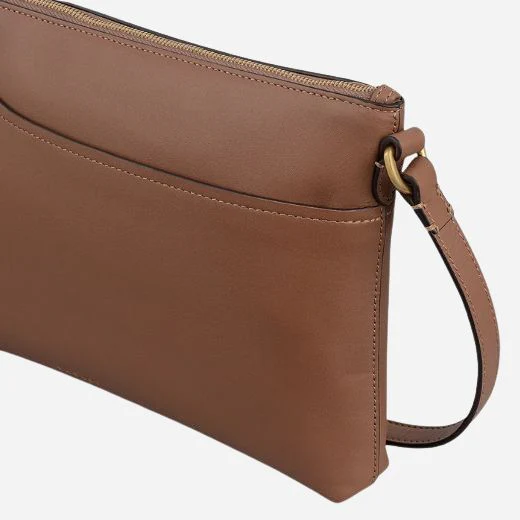 Radley Pockets Saddle Brown Medium Zip Top Cross Body Bag - Image 4