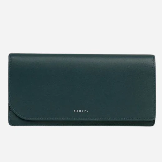 Radley Pockets Teal Large Bifold Wallet