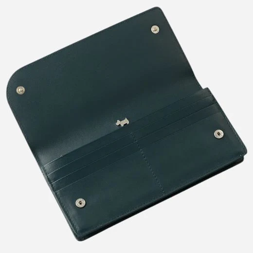 Radley Pockets Teal Large Bifold Wallet - Image 3