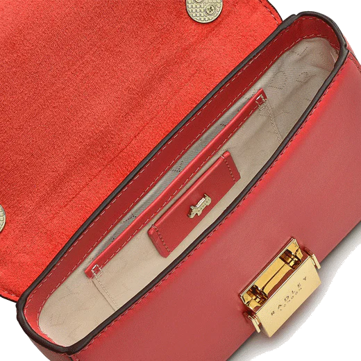 Radley Red Hanley Close Mini Flap Over Bag - Image 3