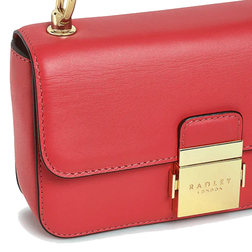 Radley Red Hanley Close Mini Flap Over Bag - Image 4