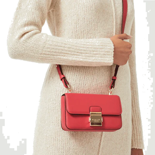 Radley Red Hanley Close Mini Flap Over Bag - Image 5