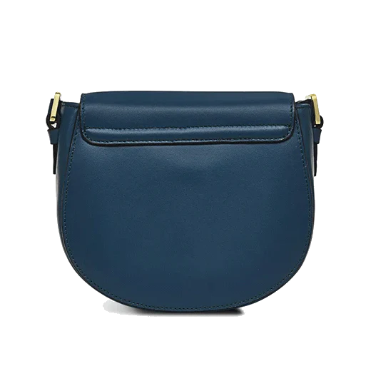 Radley Saddle Street Flapover Dark Blue Cross Body Bag - Image 2