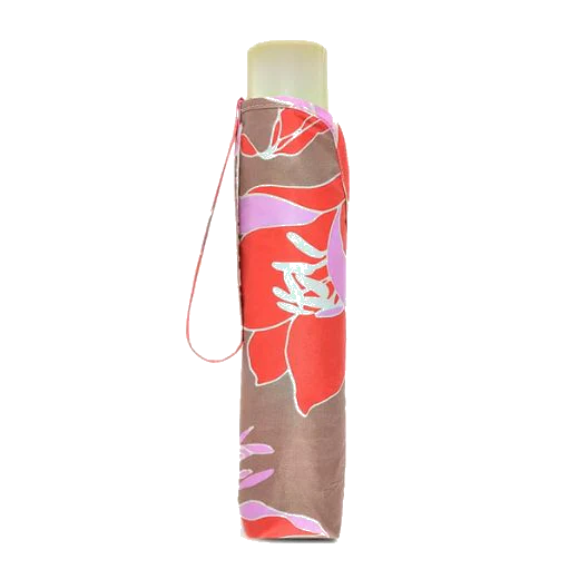 Radley Silt Floral Black & Green Compact Umbrella - Image 3