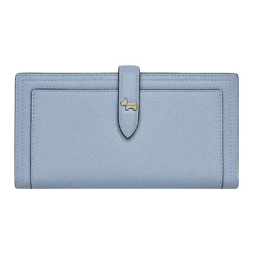Radley Smoke Blue Willis Street Large Bifold Purse