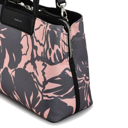 Radley Southwell Gardens Floral Medium Zip-Top Bag - Image 4