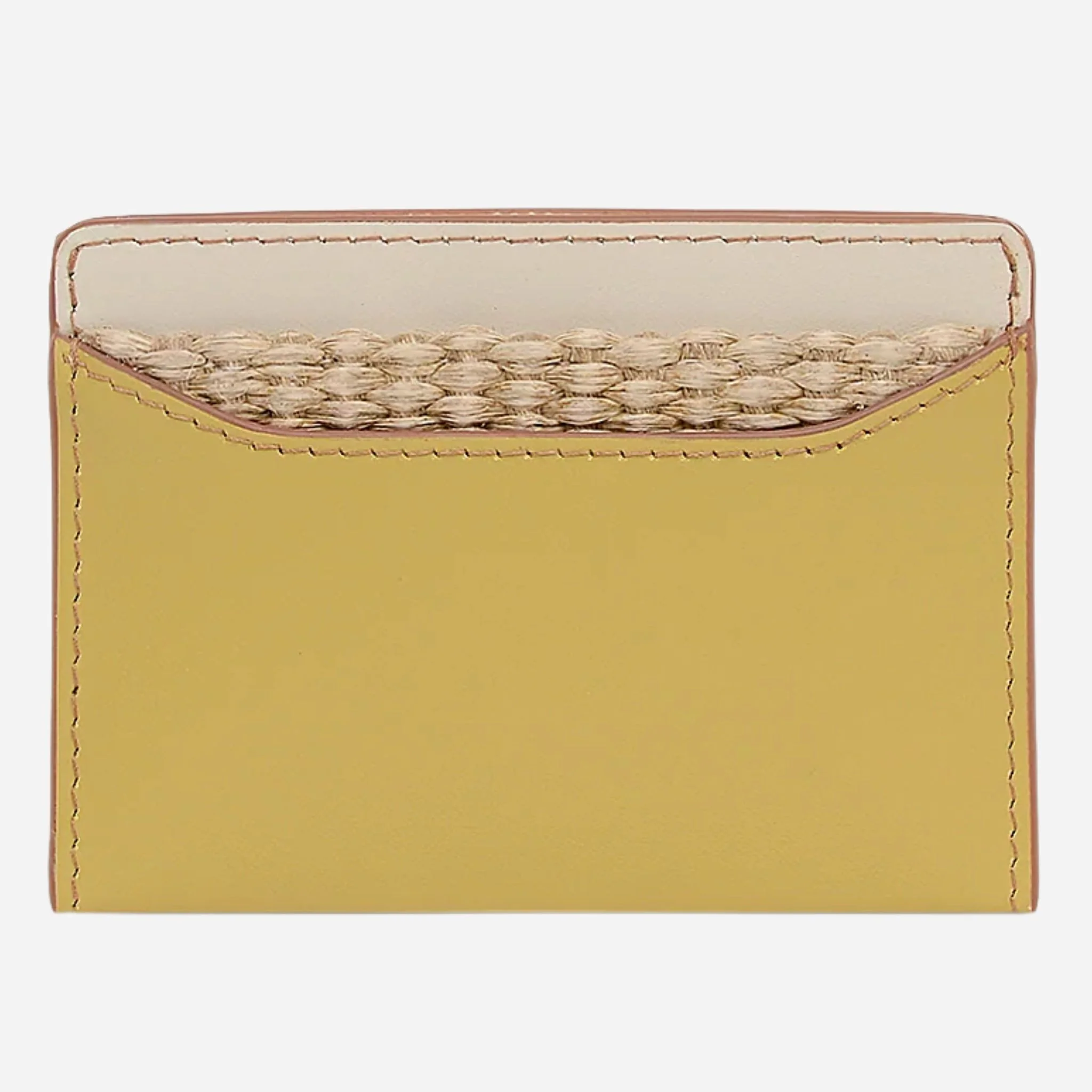 Radley Spring Blooms Raffia and Leather Medium Card Holder - Image 2