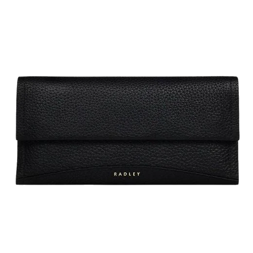 Radley The Chancery Large Flapover Black Purse