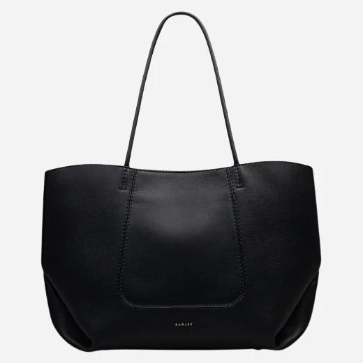Radley The Compton Black Medium Zip Top Shoulder Bag