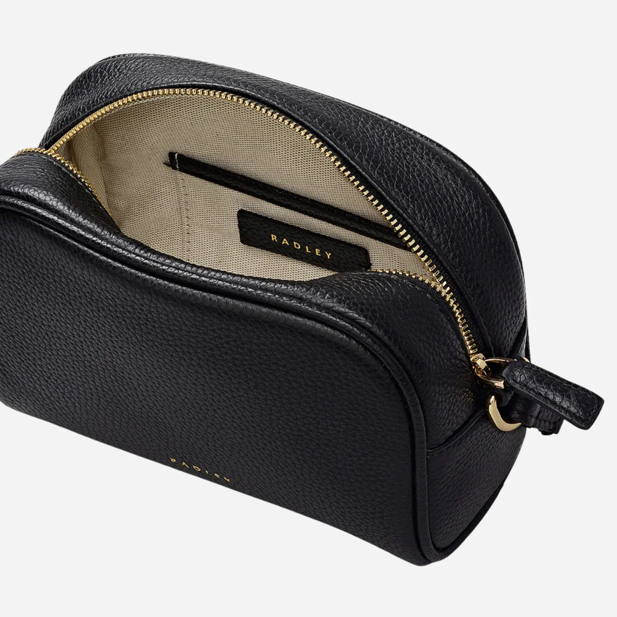 Radley The Daily Black Small Zip Top Cross Body Bag - Image 4