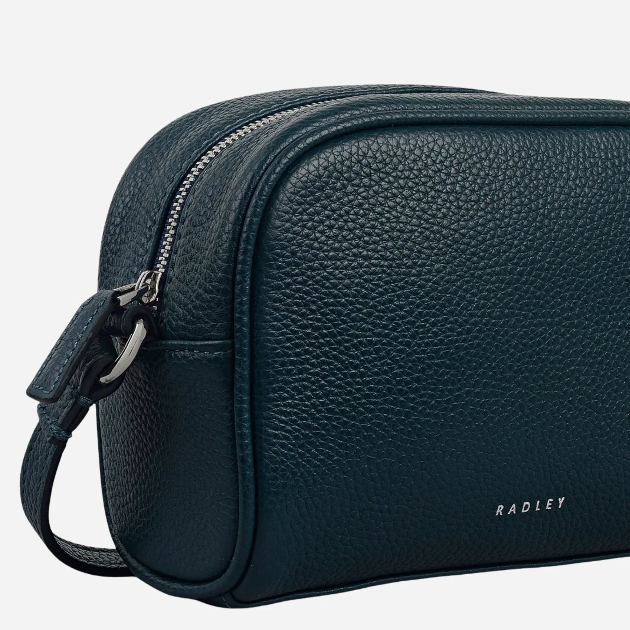 Radley The Daily Teal Small Zip Top Cross Body Bag - Image 3