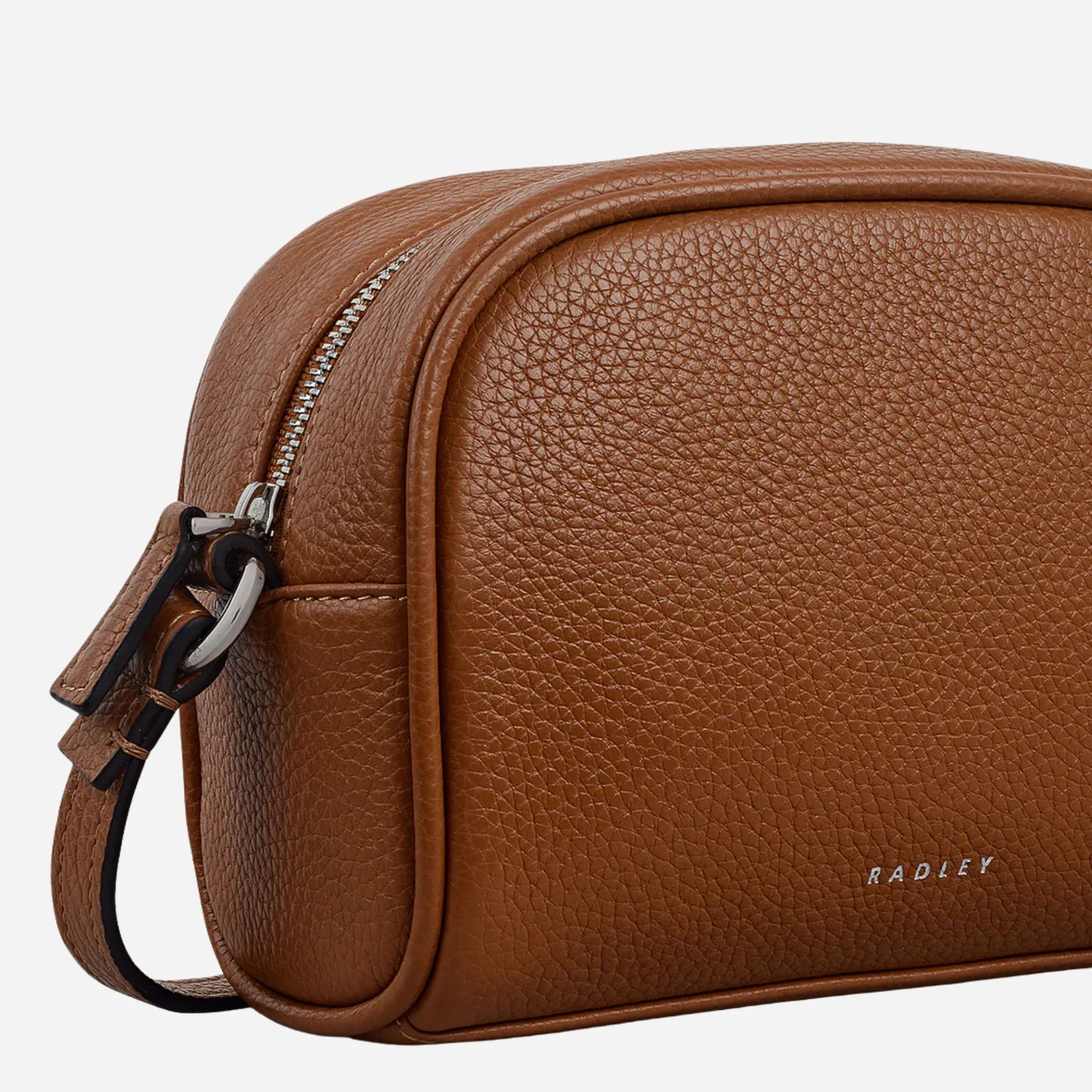 Radley The Daily Toffee Brown Small Zip Top Cross Body Bag - Image 3