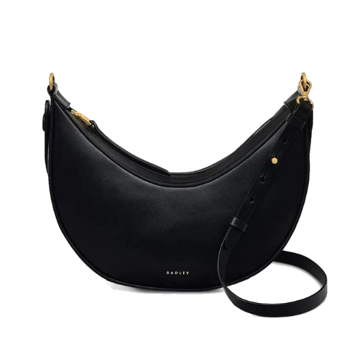 Radley The Kensal Small Zip-Top Black Shoulder Bag