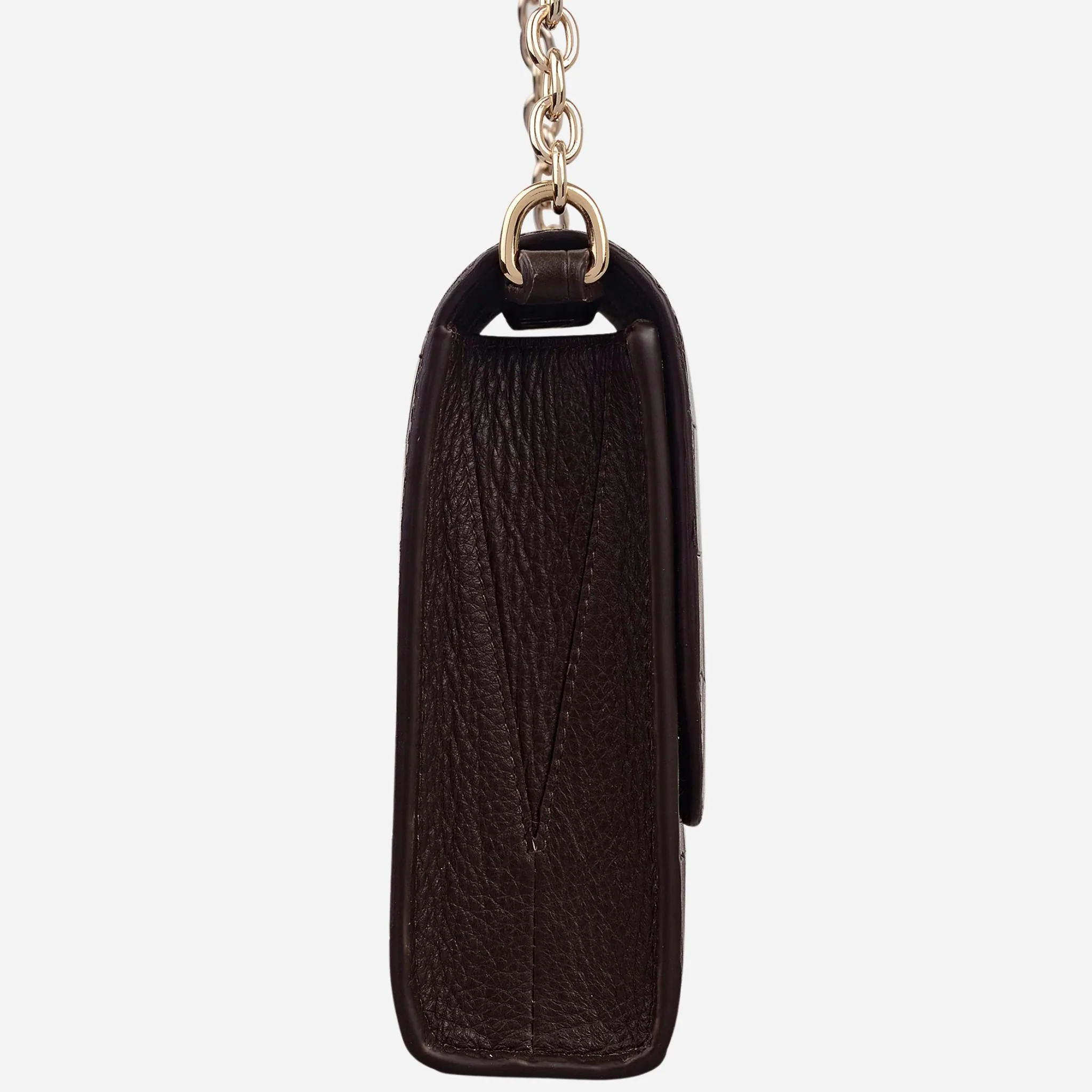 Radley The Rathbone Faux Croc Dark Oak Micro Flapover Cross Body Bag - Image 3
