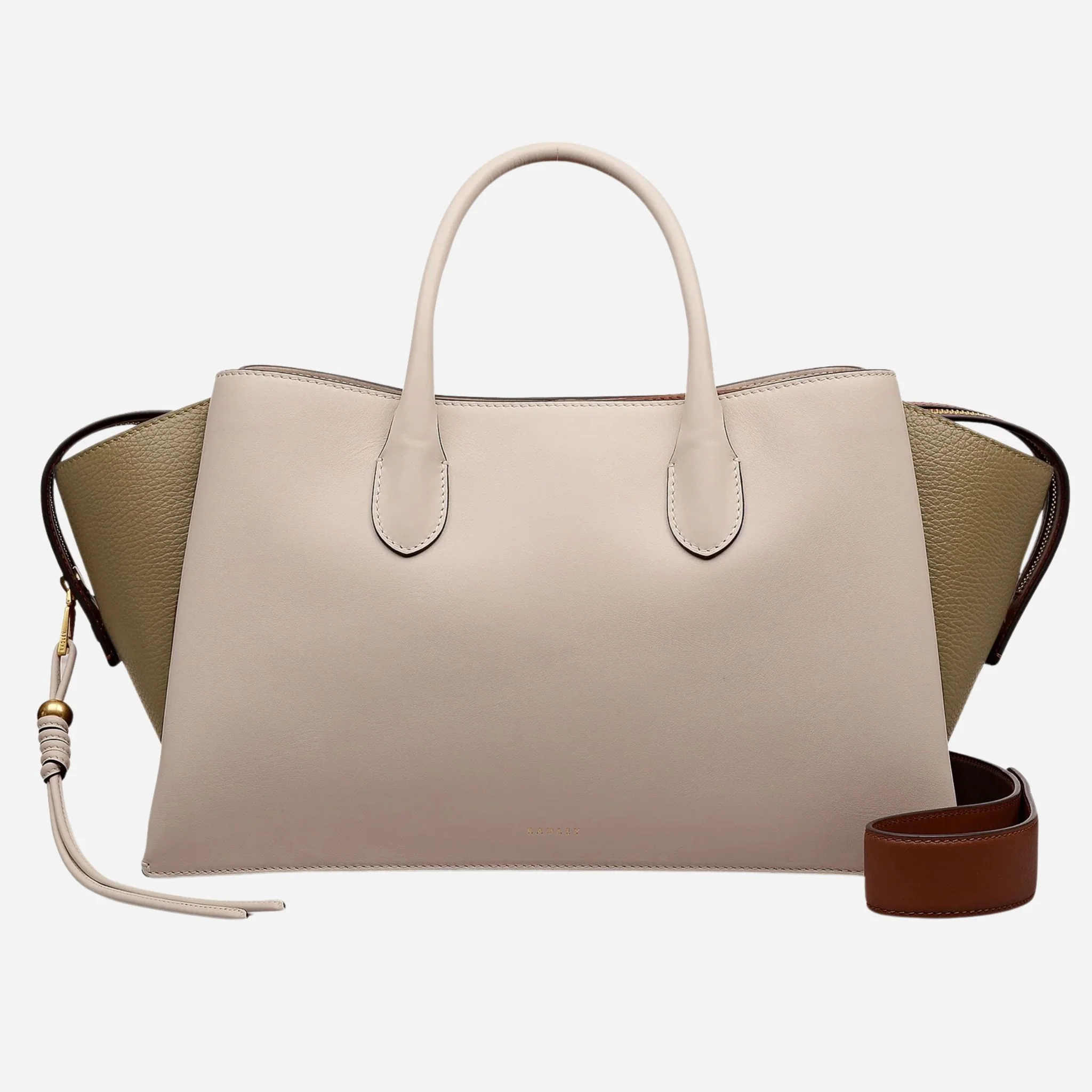 Radley The Romilly Salt Leather Large Ziptop Multiway Bag