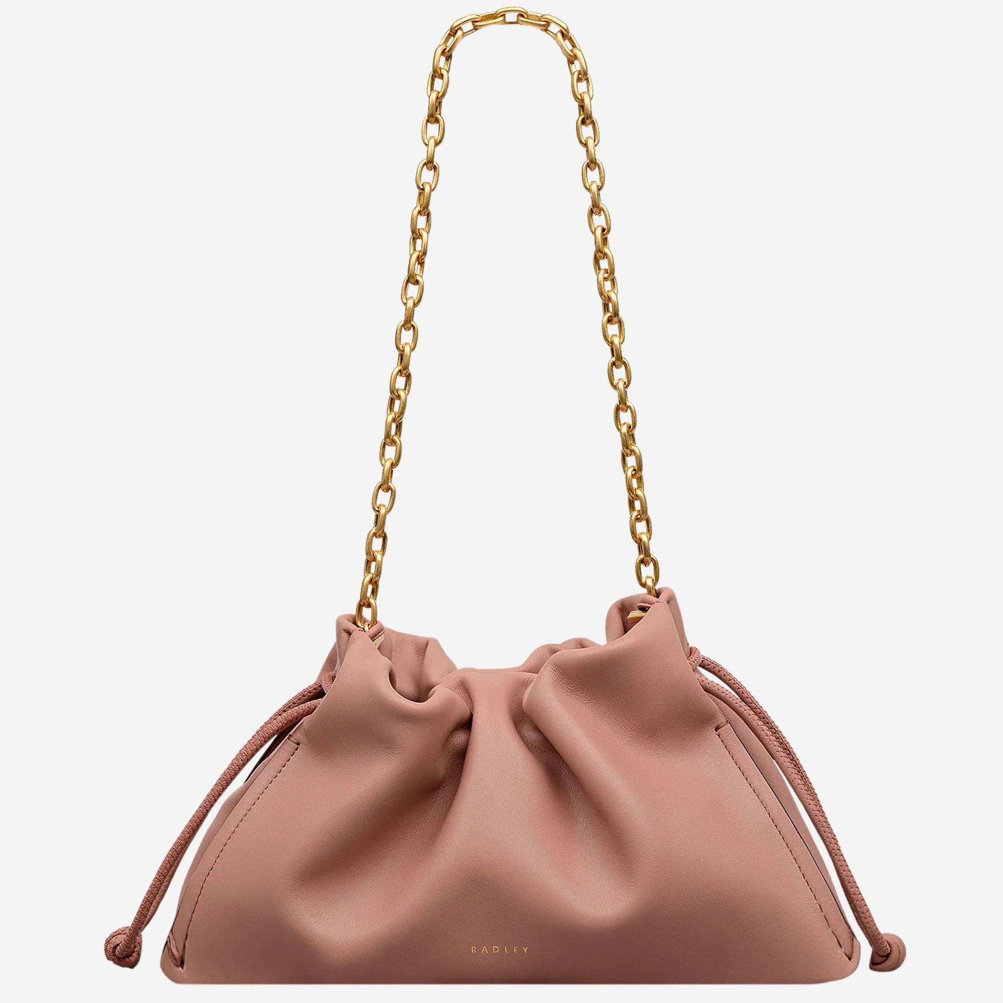 Radley The Roxburgh Carnation Leather Small Chain Clutch Bag