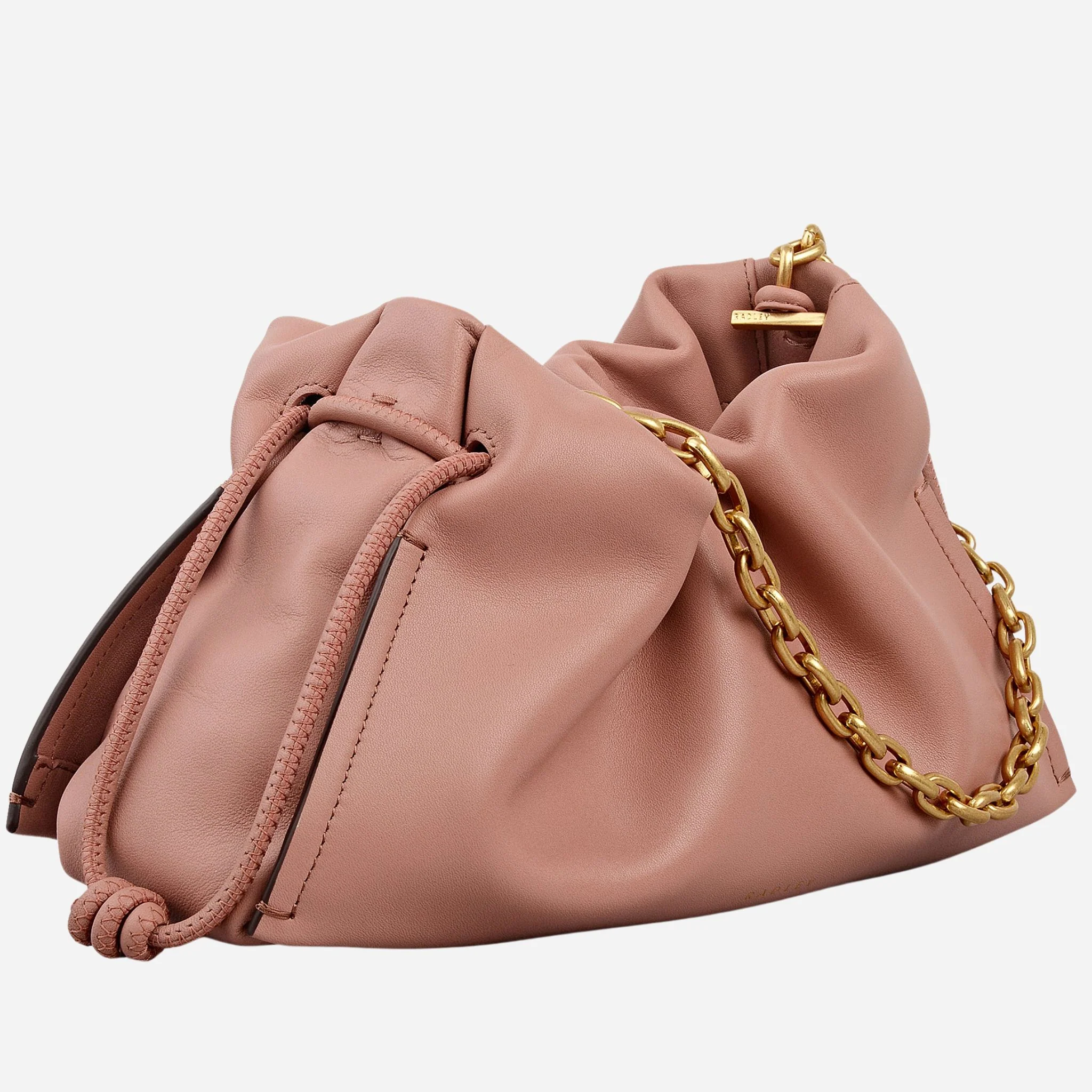Radley The Roxburgh Carnation Leather Small Chain Clutch Bag - Image 3