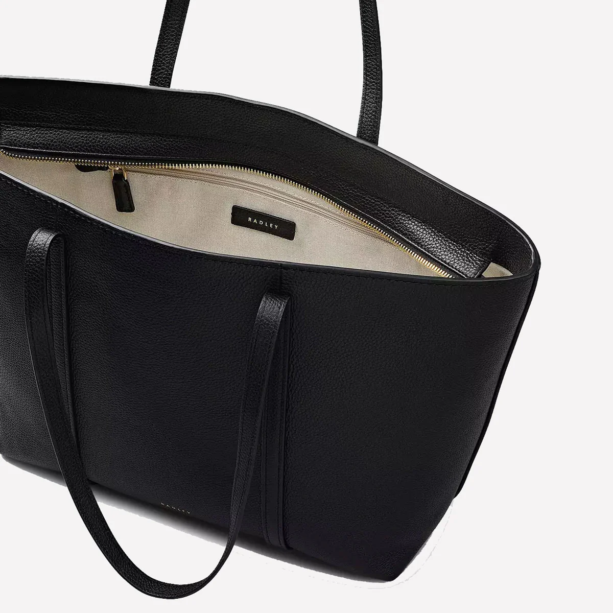 Radley The Weekly Black Zip Top Tote Bag - Image 4