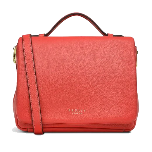 Radley Weston Street Red Small Flapover Cross Body Bag