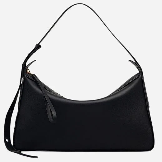 Radley Westwell Lane Black Leather Large Zip Top Shoulder Bag