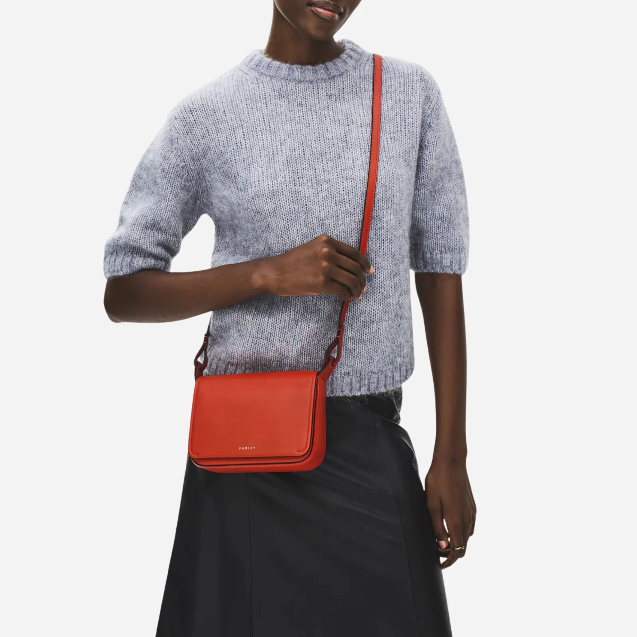Radley Westwell Lane Flame Small Flapover Cross Body Bag - Image 5