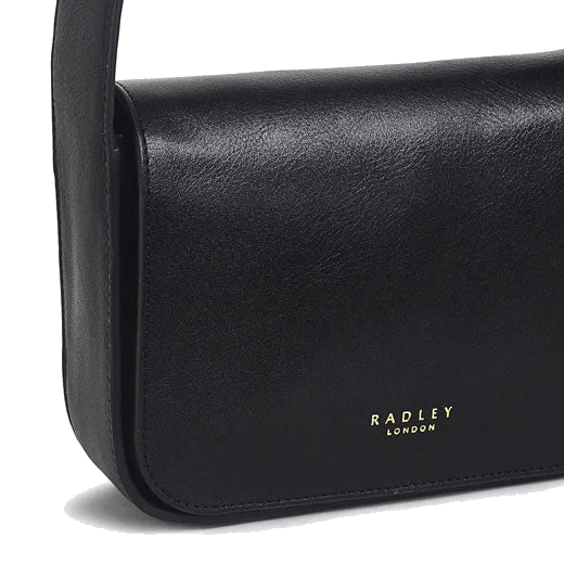Radley Westwell Lane Grained Leather Bag in Black - Image 3